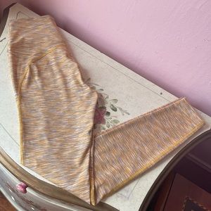 Mustard yellow nwt outdoor voices leggings